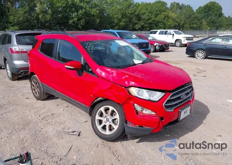 2018 Ford Ecosport Se z USA, uszkodzony, nr VIN MAJ3P1TE6JC206502